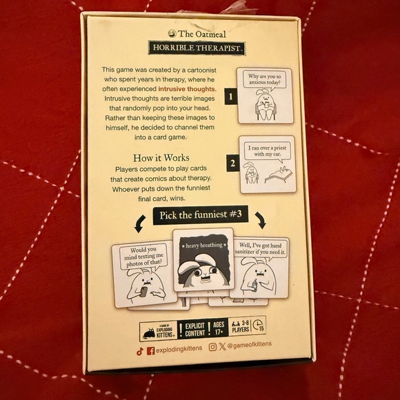 Horrible Therapist party game - Picture 2 of 2